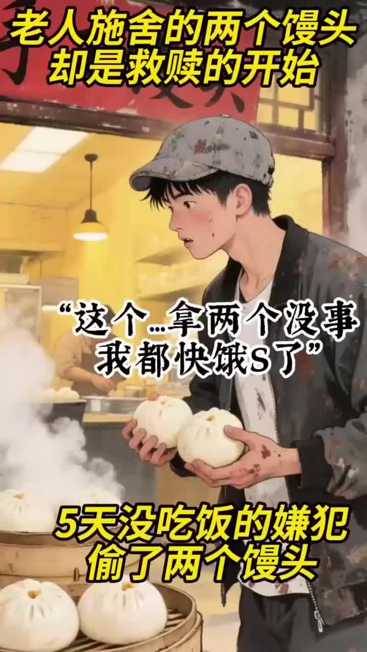 普法案例:老人施舍的两个馒头,一份不经意的善心,竟成了照亮了他生命的光