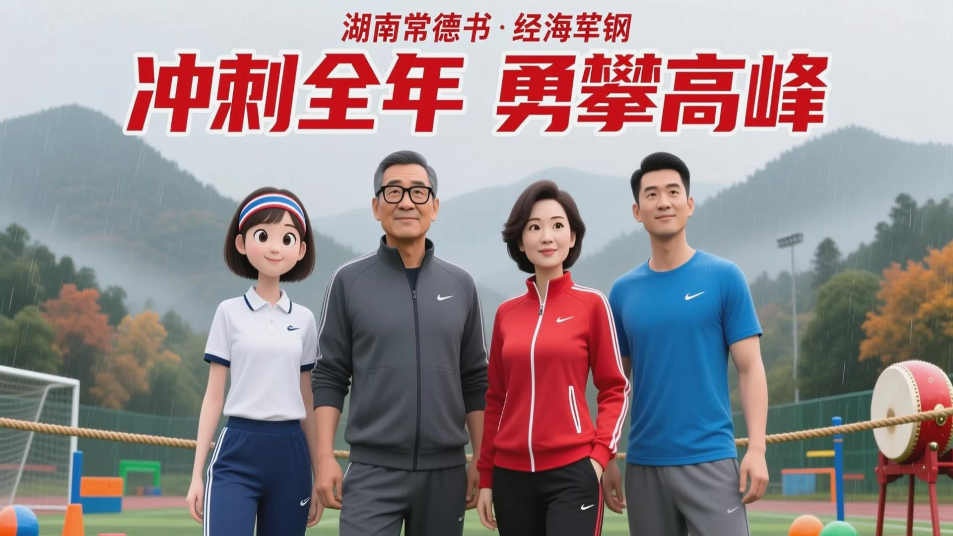 中国石化湖南常德石油分公司开展趣味运动会暨登山比赛活动