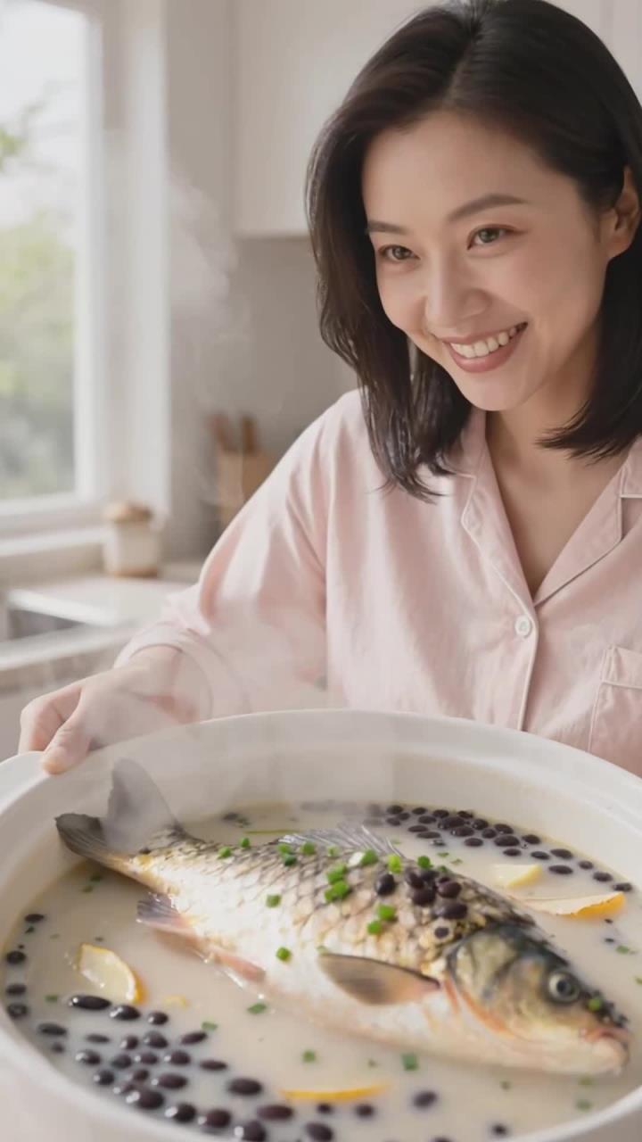 黑豆+鲫鱼煮汤，补肾下奶，哺乳期妈妈能喝吗？