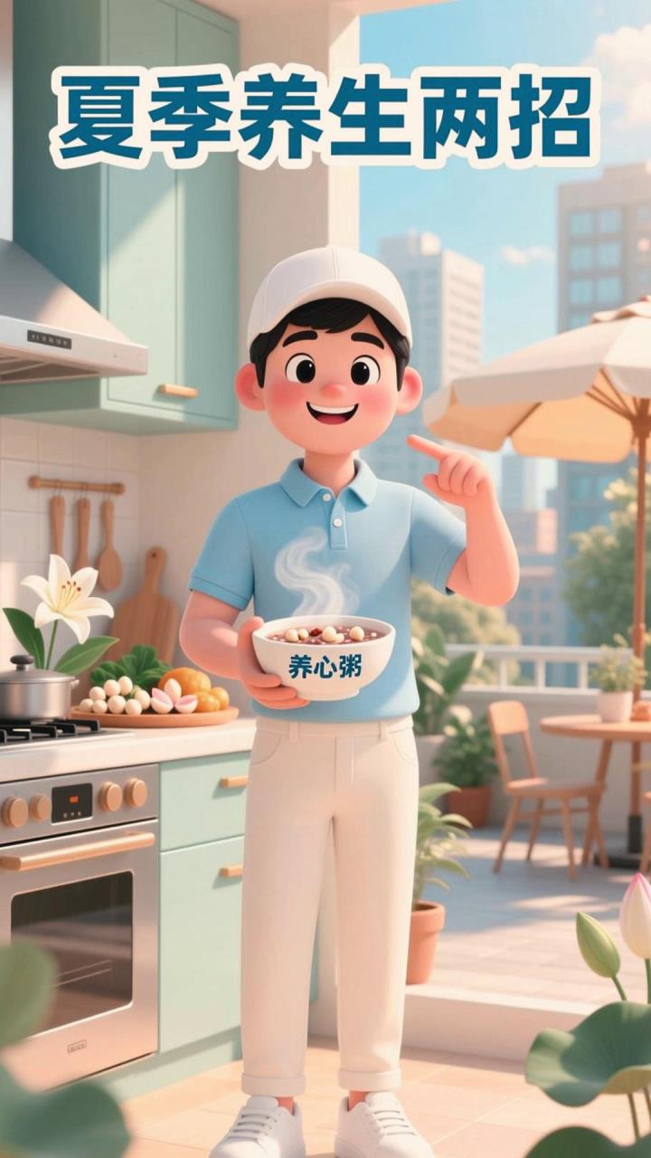 夏季脱发+流感?养生养心粥(莲子百合)+头皮防晒!