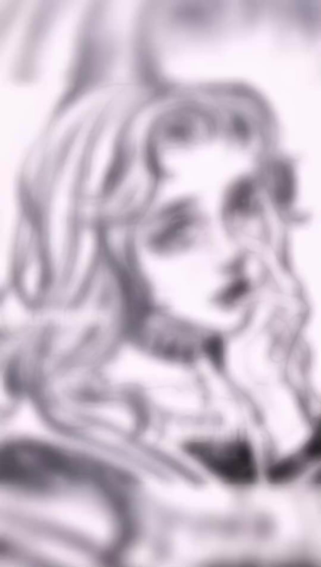 努力日更别限流了球球了画画板绘少女摸鱼二次元