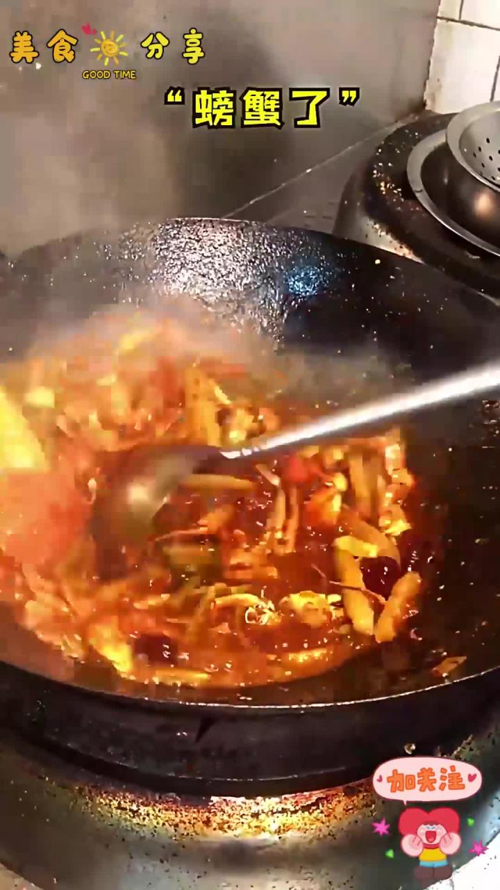 成都Zui好吃的香辣蟹,听说他家称第二没人敢说第一