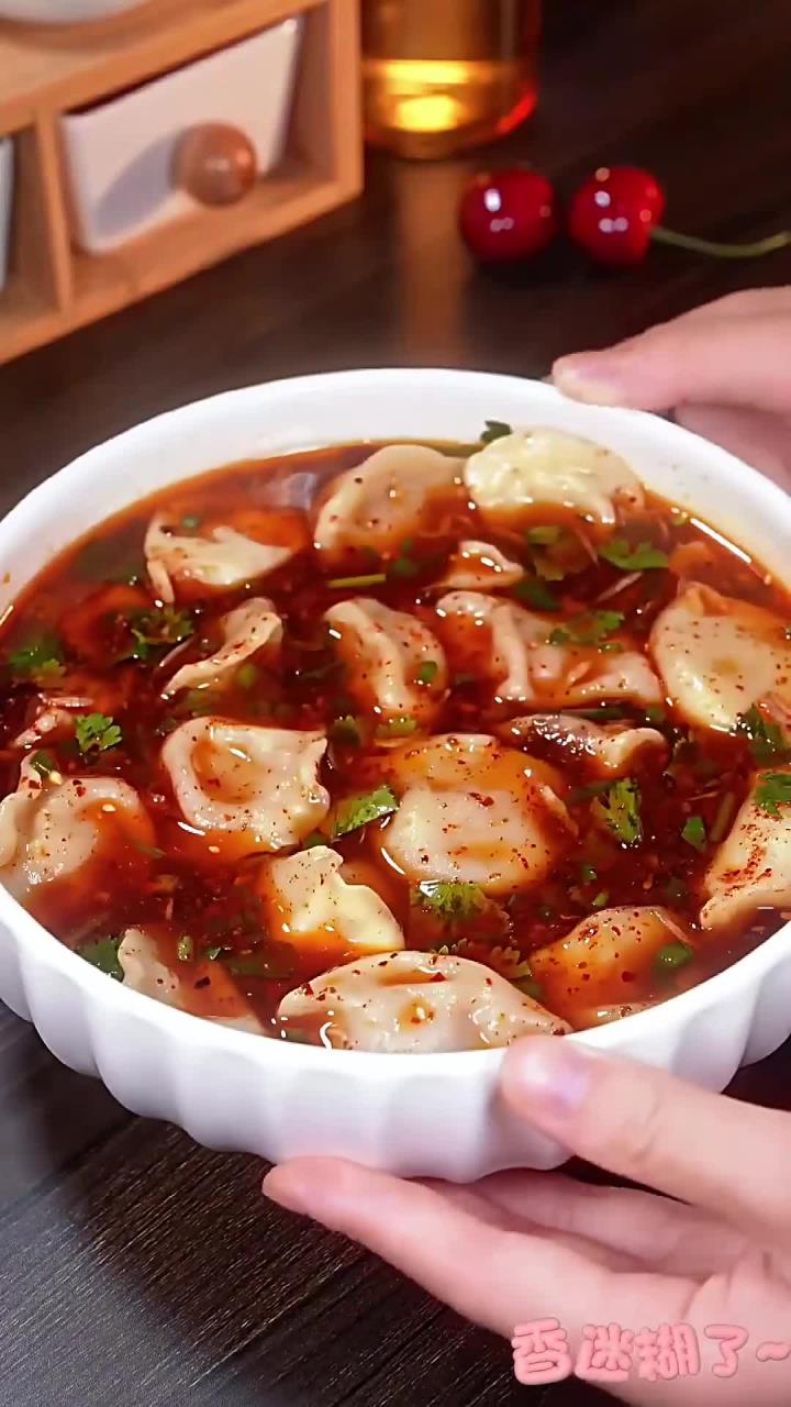 这是我认为饺子最好吃的做法,一口饺子一口汤太满足啦!
