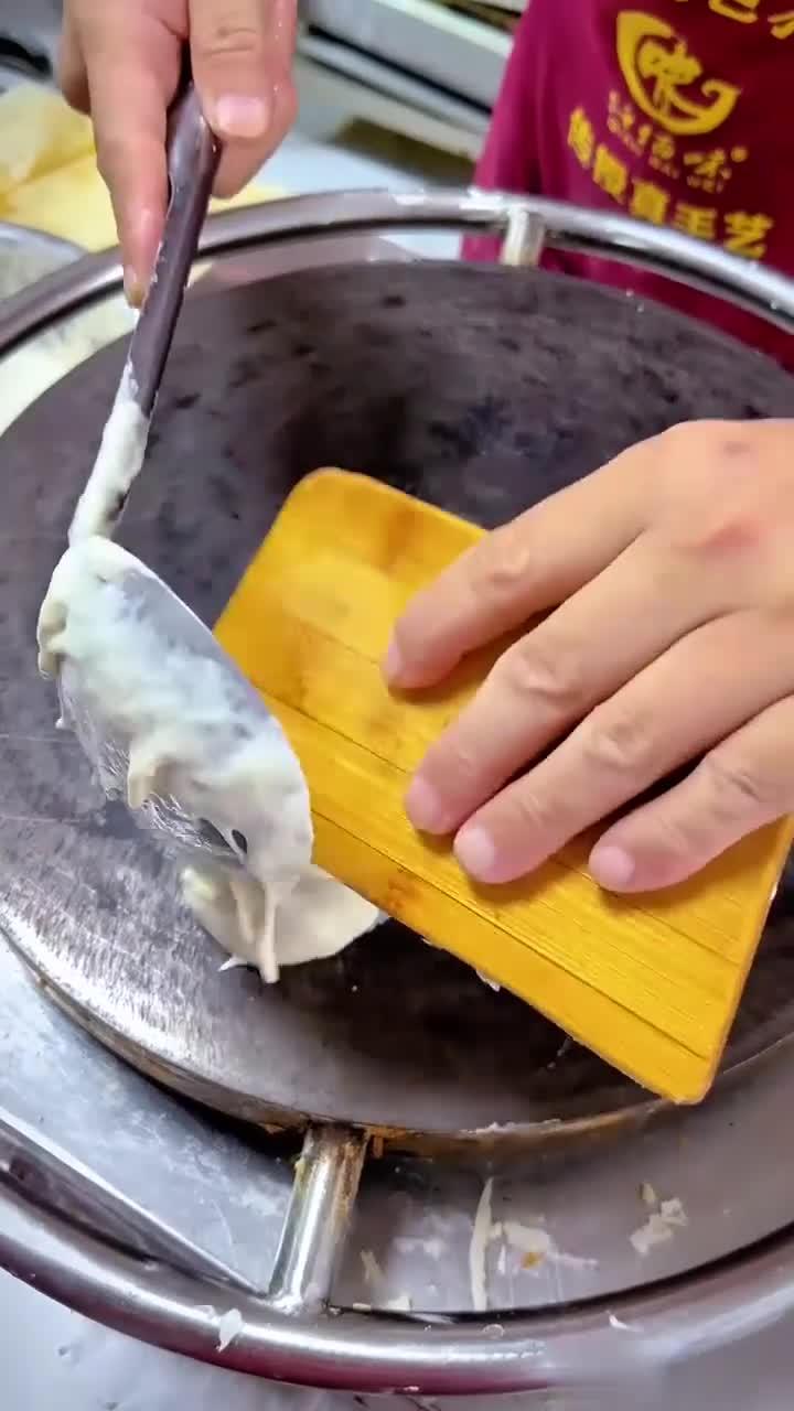 烙白面煎饼