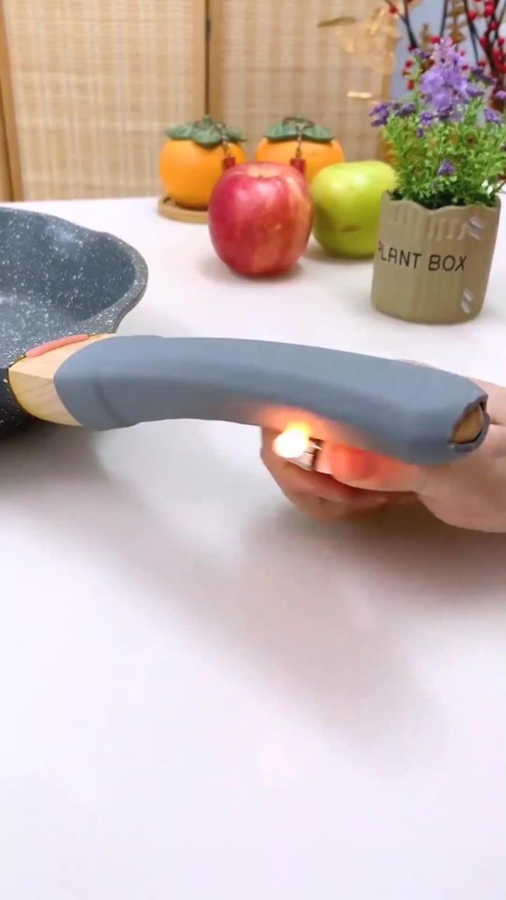 炒锅手柄隔热套,安装快捷,有效隔绝热量防烫伤