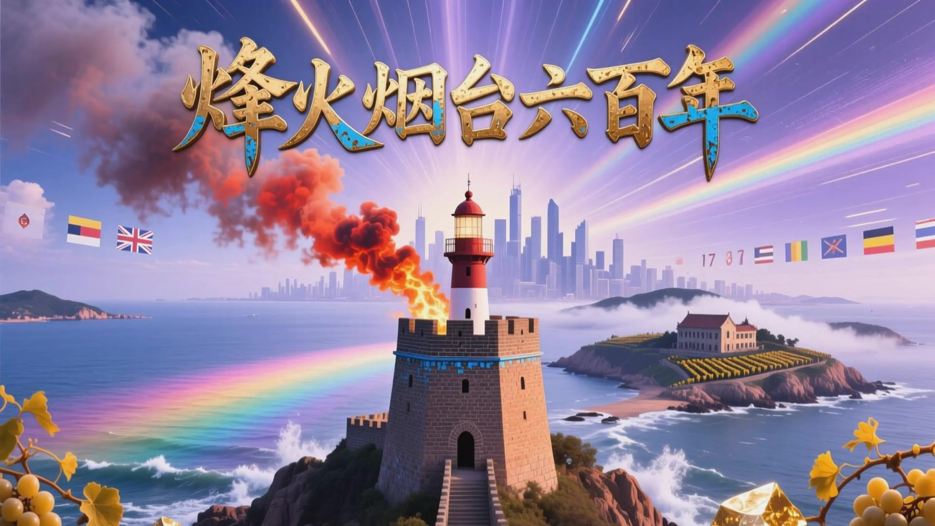 山东烟台,四大古镇