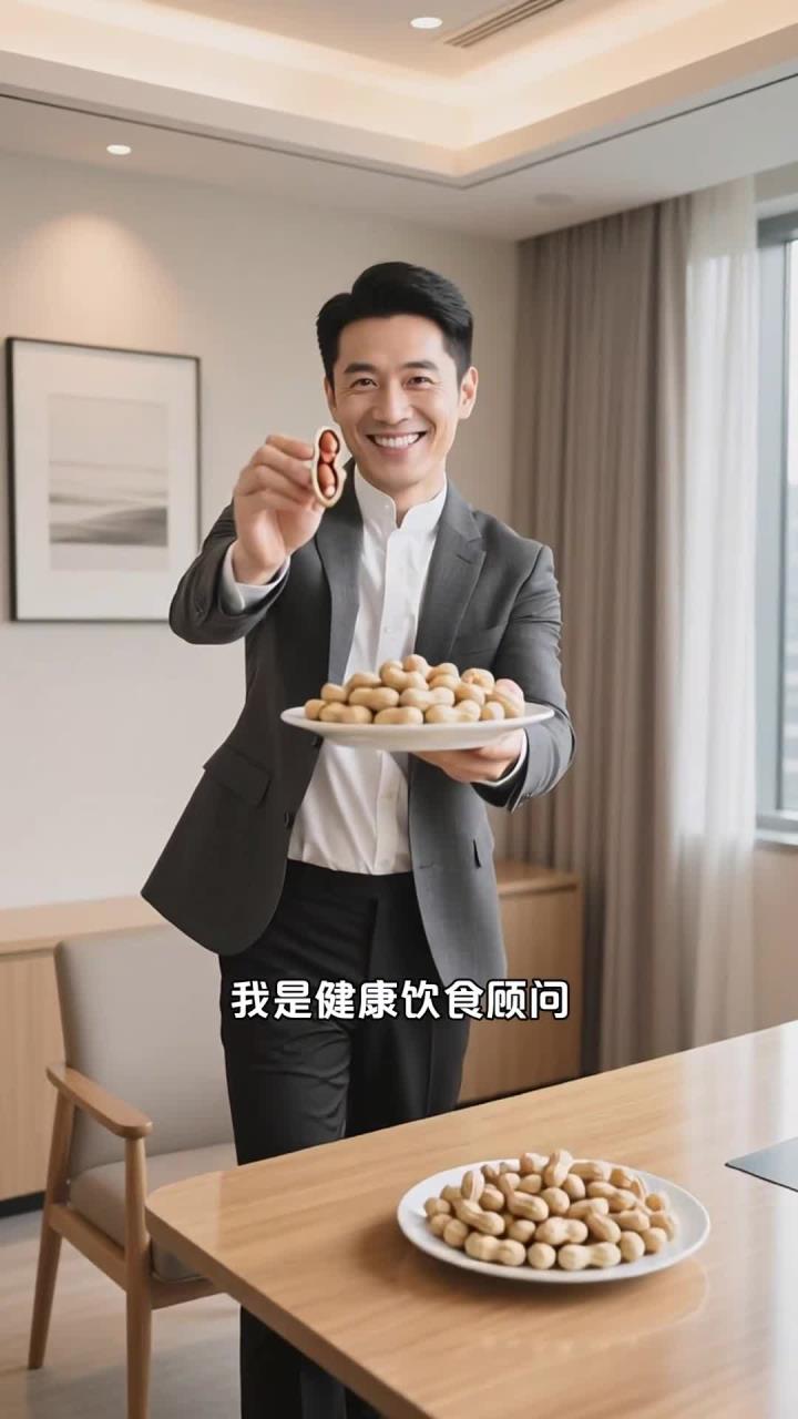 少吃油炸花生米,换水煮花生,健康无负担