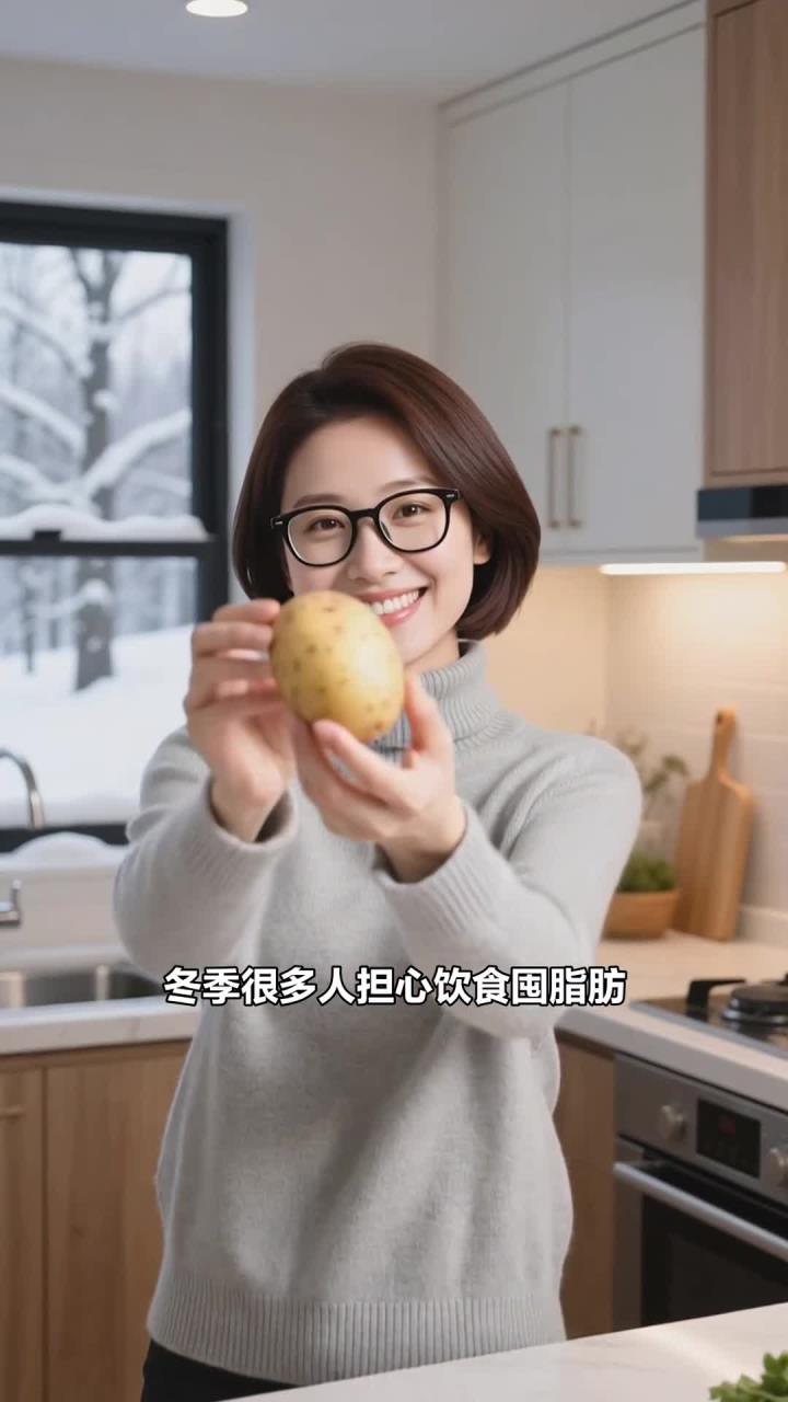 冬季多吃土豆，补充淀粉 + 维生素，饱腹不胖