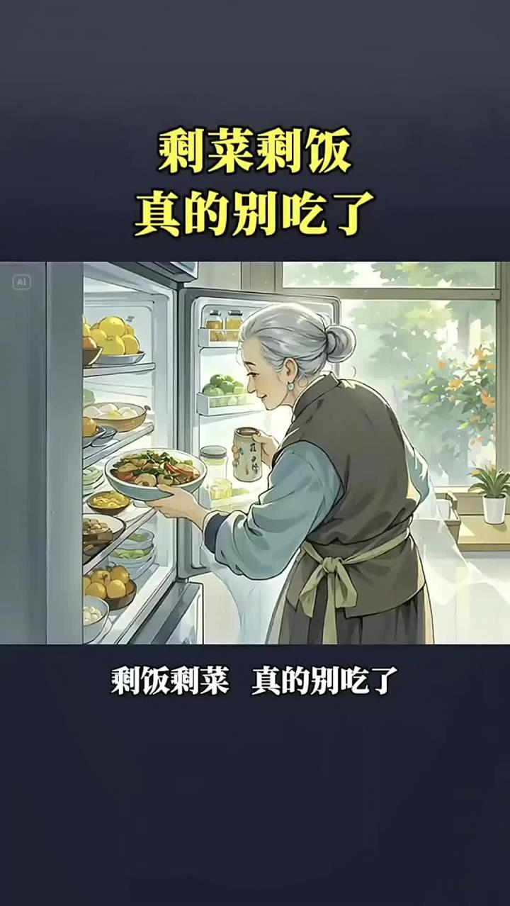 剩饭剩菜,千万不要再吃了,影响身体健康