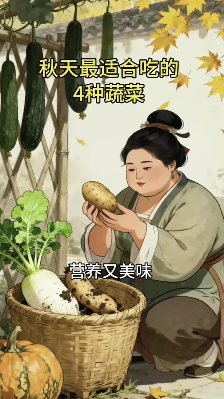 养出健康好气，秋天最适合吃的4种蔬菜