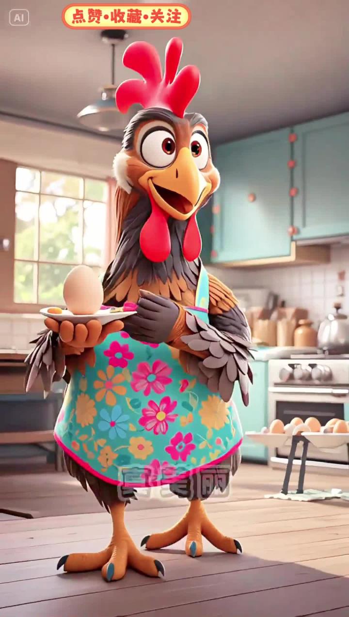 大公鸡真美丽，早教启蒙儿歌