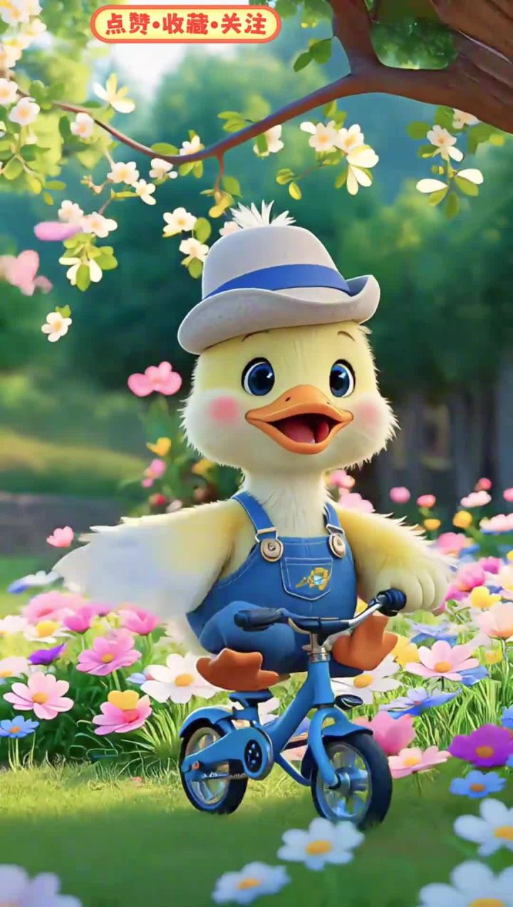 启蒙儿歌《加油鸭》