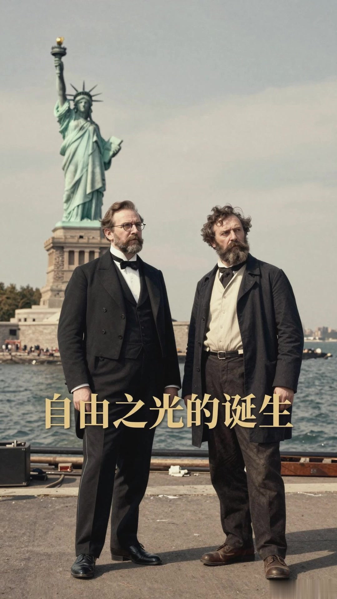 法国要送自由女神像给美国的原因