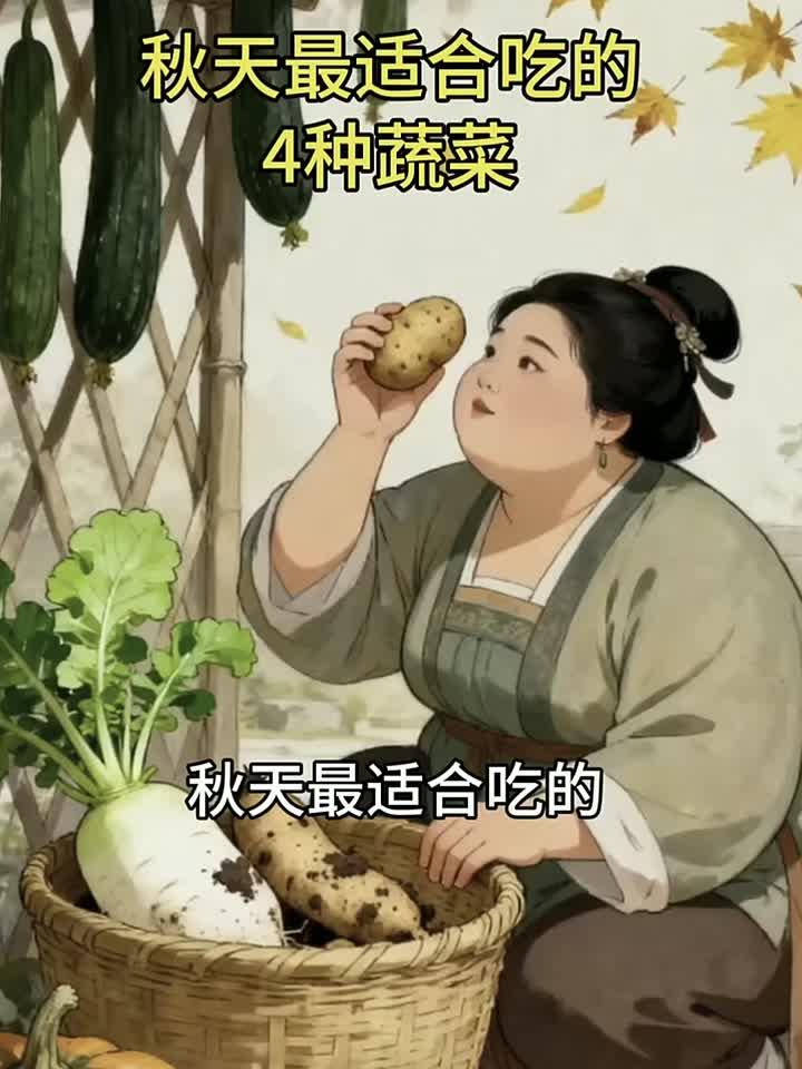 日常多呵护身心常自在，秋天最适合吃的4种蔬菜
