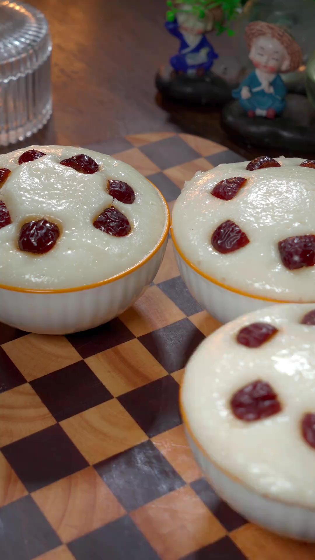 教你在家做大米发糕，香甜松软，特别好吃～