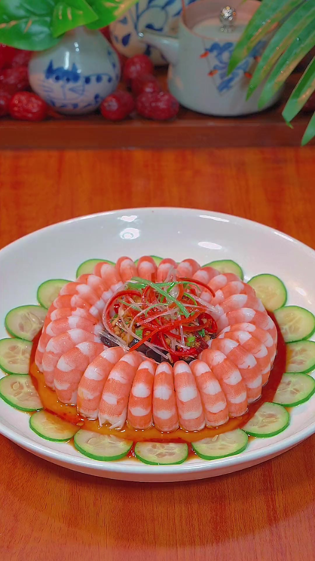 年夜饭第三道菜,创意白灼虾,想吃不会做来我这里看看吧,喜欢吃