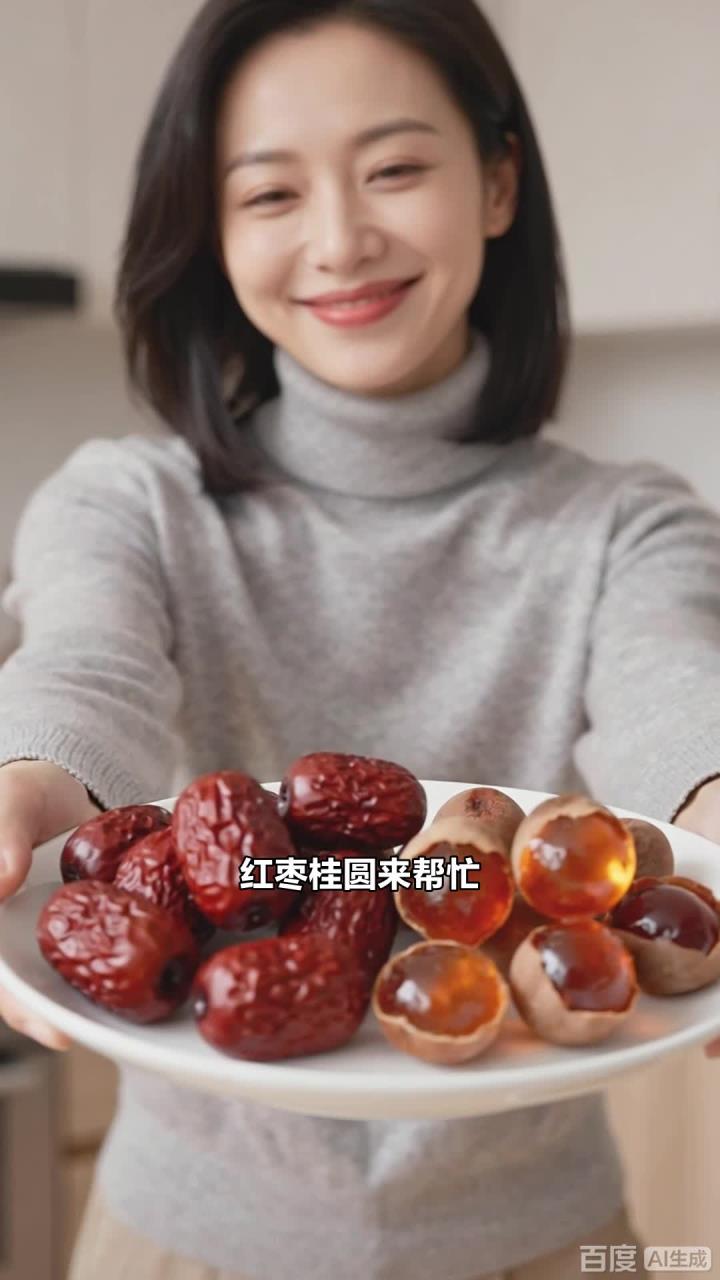 每日吃些补气血食物，红枣桂圆，改善气血不足