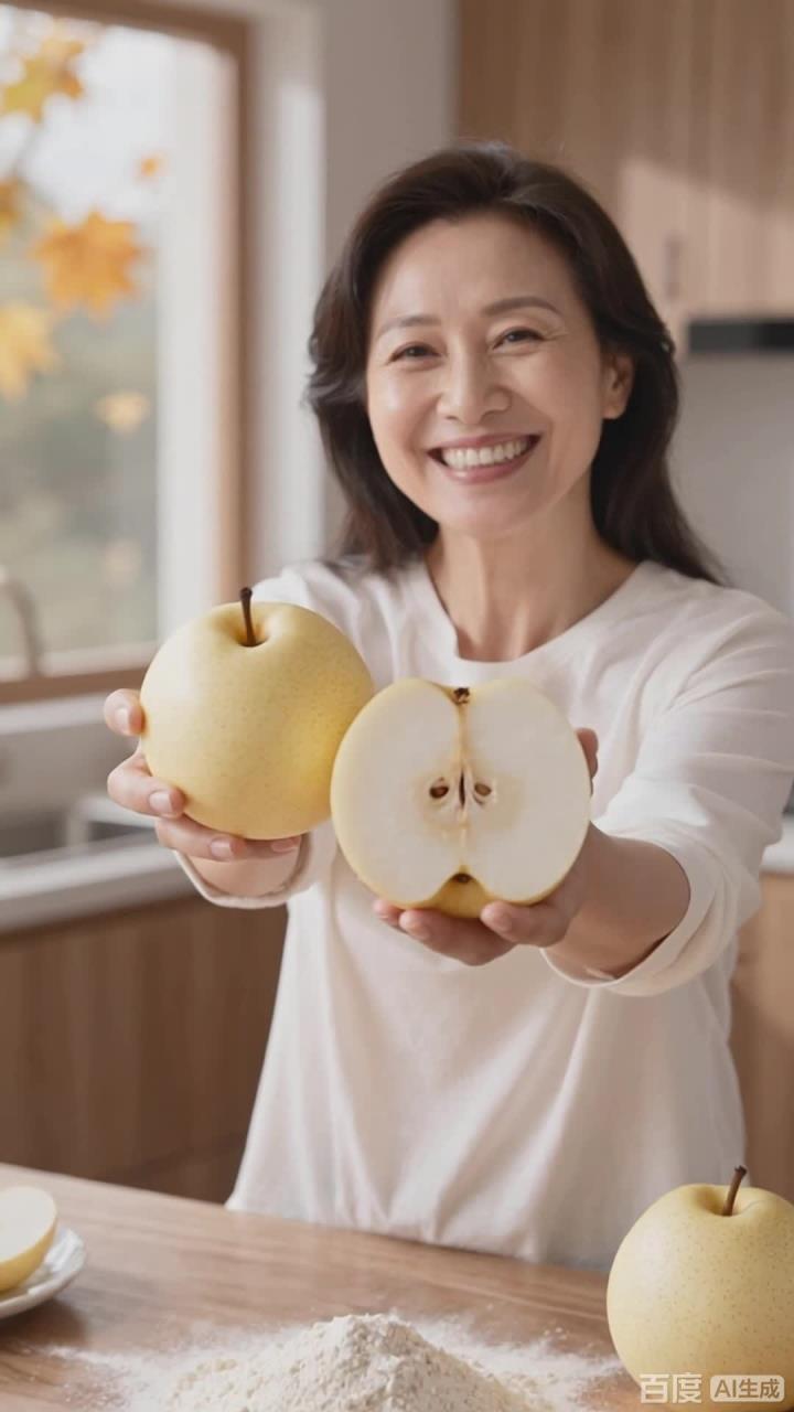 雪梨川贝炖冰糖，清甜滋润，换季咳嗽试试这个
