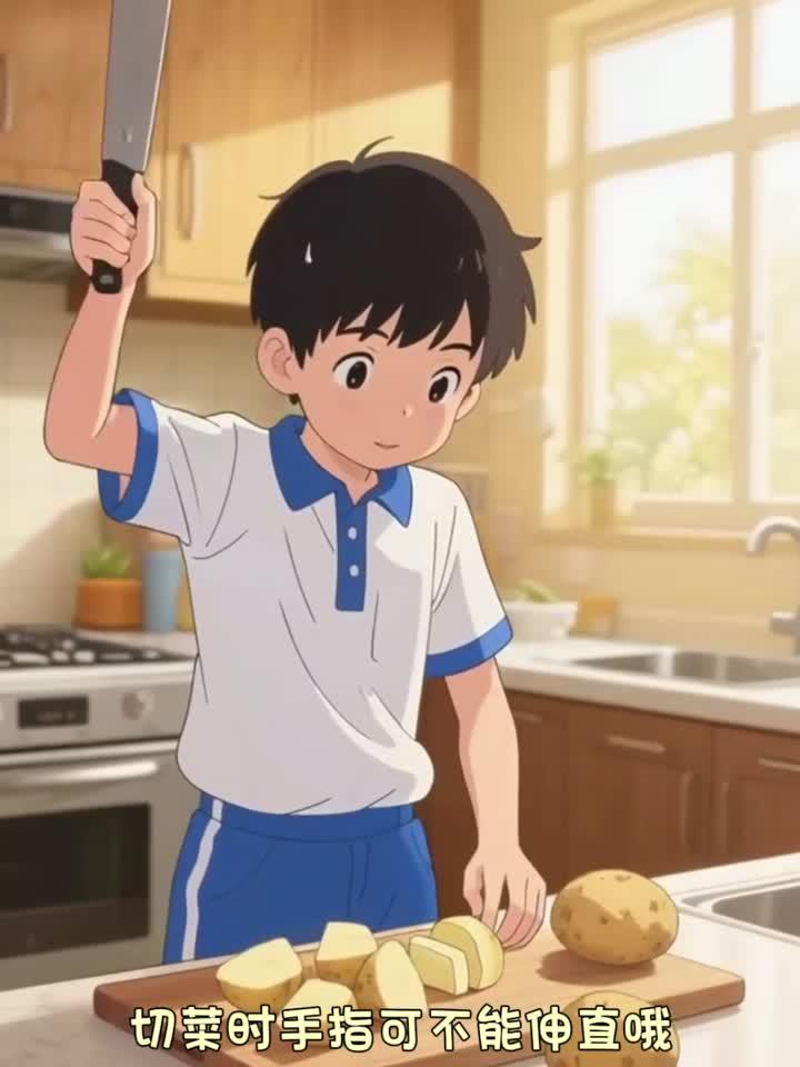 健康养生小知识分享:切菜 “姿势调整”,避免手部受伤