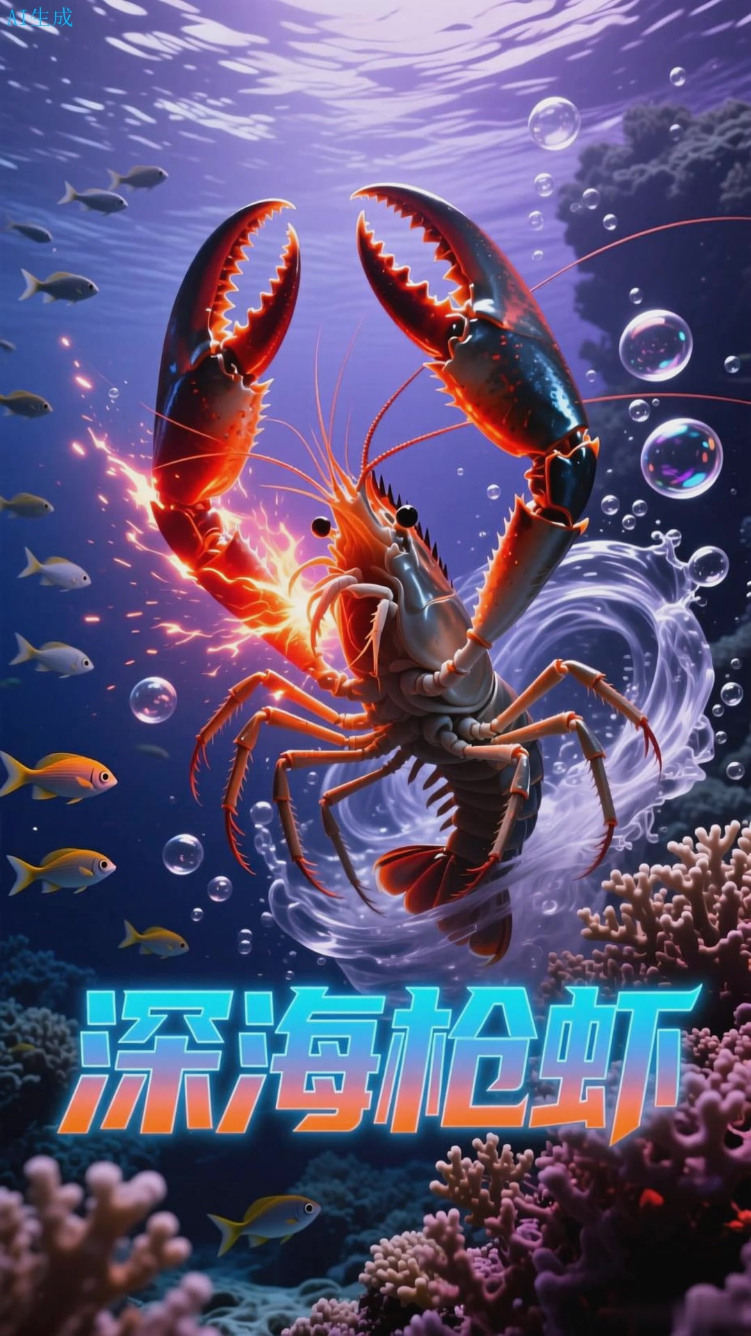 阿尔菲虾的声响：钳子闭合声如枪响