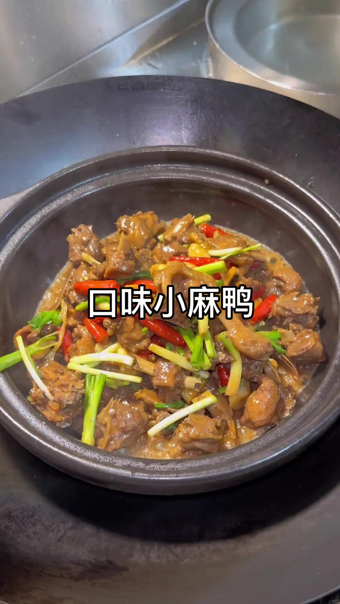 小麻鸭还是这样做好吃,香辣入味!口感鲜美。连汤汁都能拌三碗米