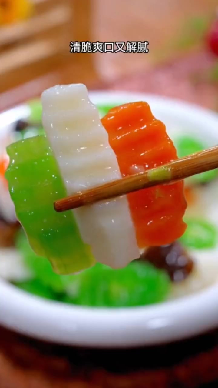 清脆爽口又解腻的六道家常菜做法，好看又好吃，不爱吃蔬菜的孩子