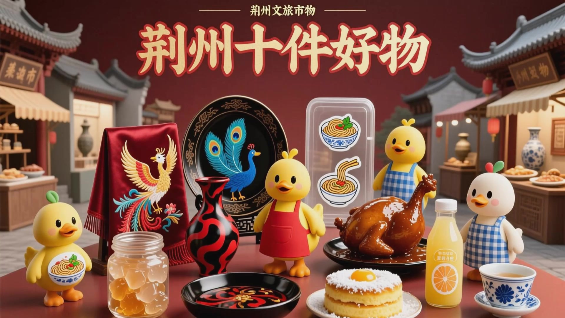 好吃又好看!荆州10件好物,入选!