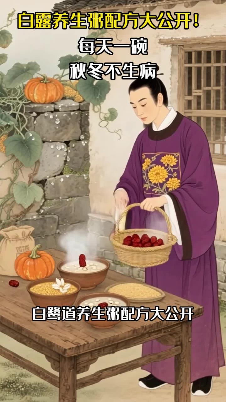 白露养生粥配方大公开!每天一碗,秋冬不生病