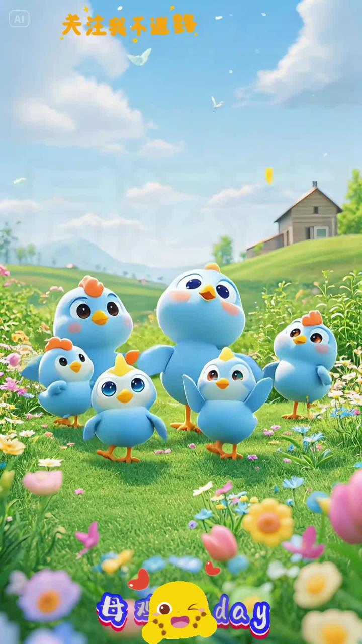 小鸡咯咯哒儿童动画宝宝儿歌好听的儿歌早教歌曲