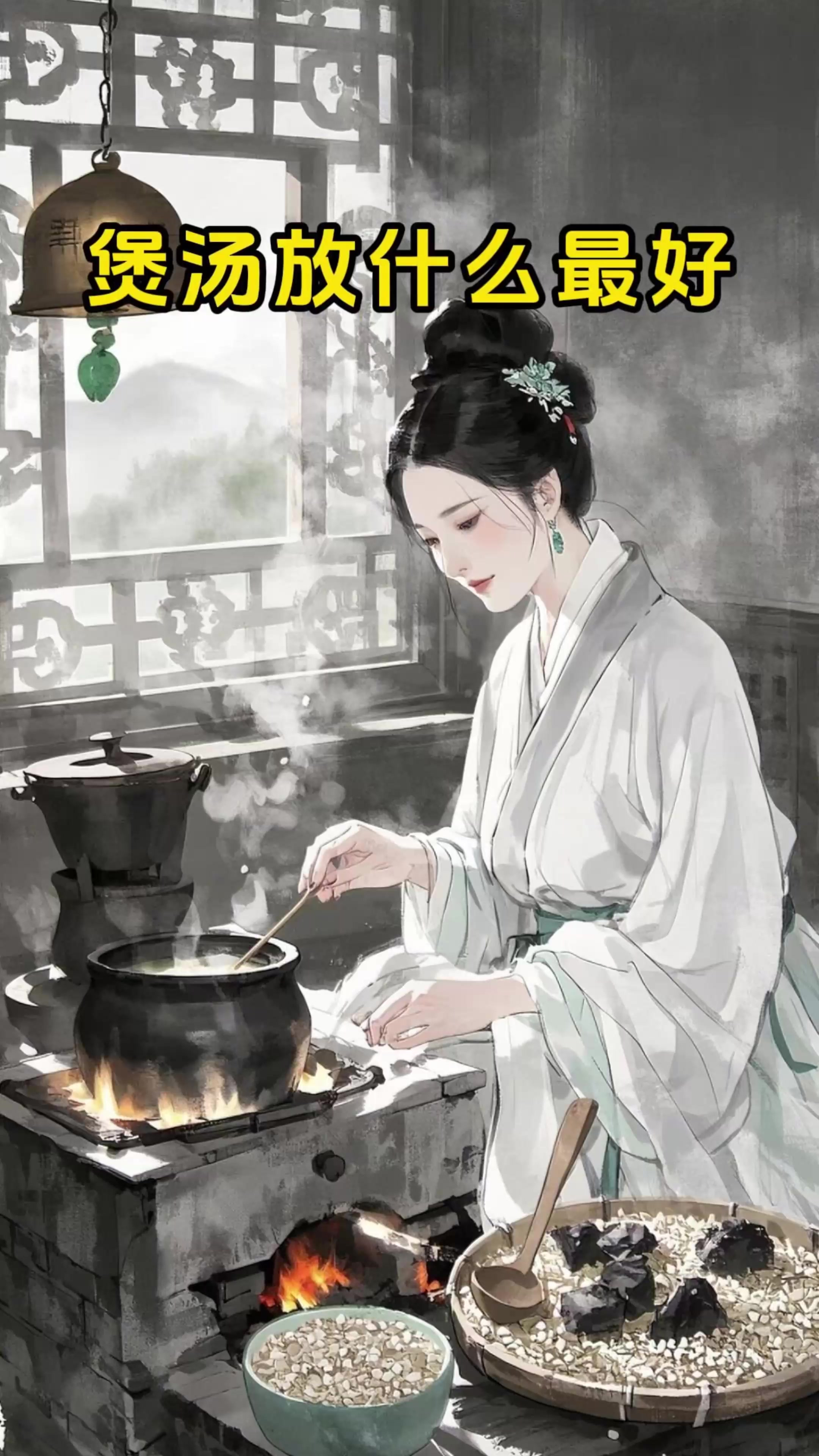 你知道煲汤放什么好吗?