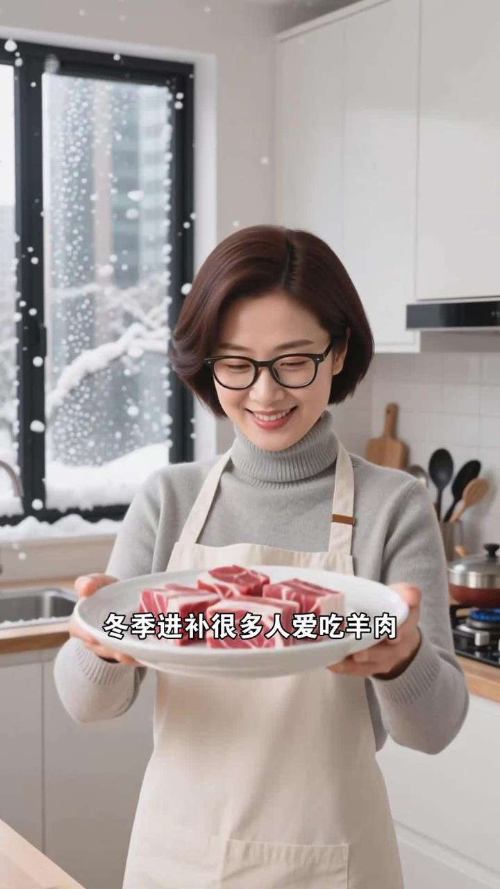 冬天健康养生吃羊肉:怎么吃不上火?搭配这 2 种食材～