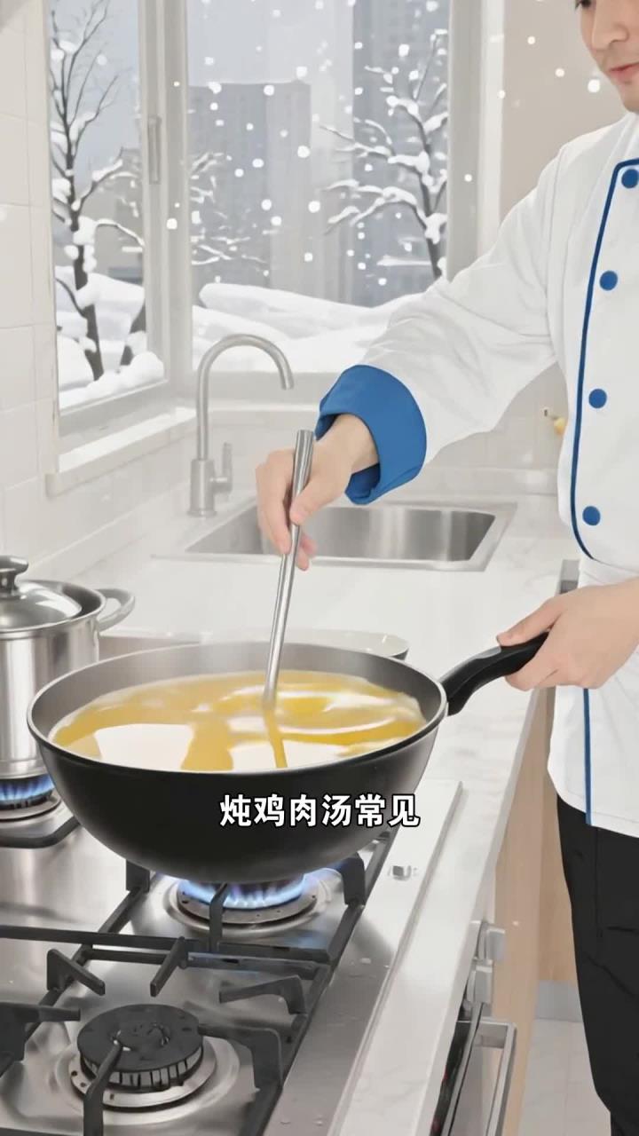 炖鸡肉汤加山药,健脾又补能