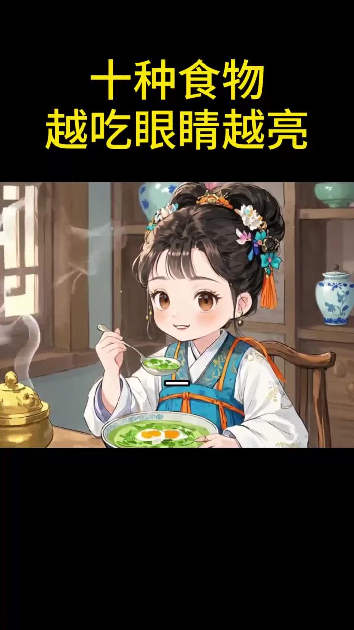十种食物,越吃眼睛越亮!