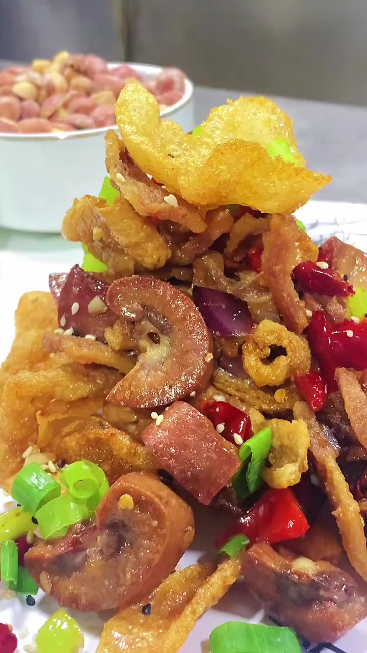 干炸三样下酒小菜