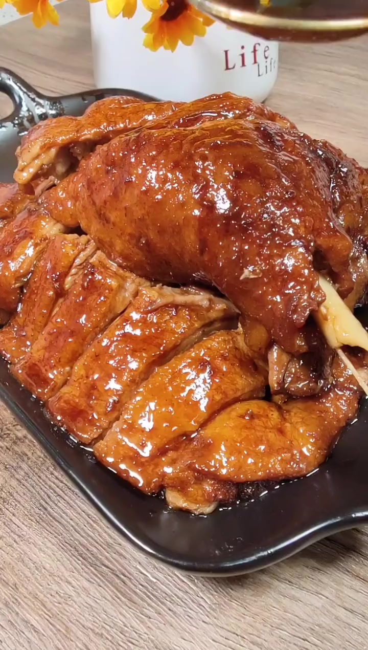 小时候最爱吃的五味鹅，满屋飘香，外香里嫩