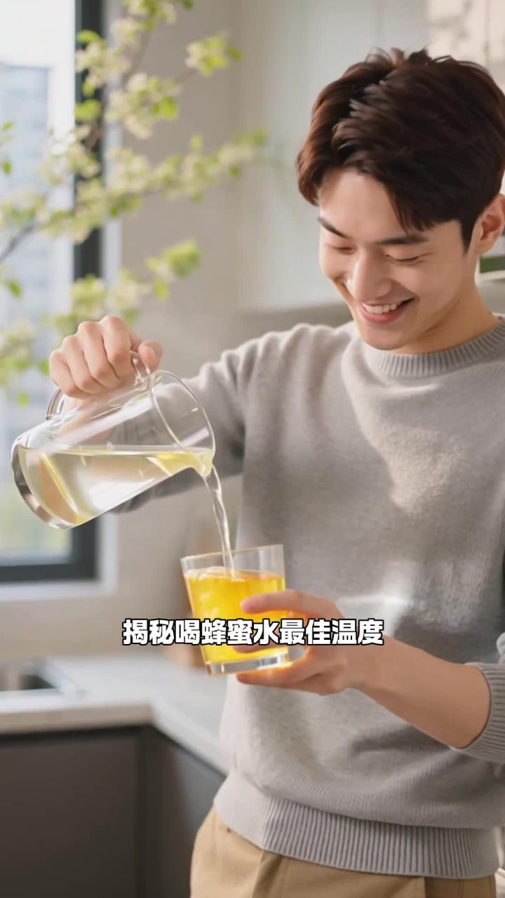 喝蜂蜜水的最佳温度,40℃以下