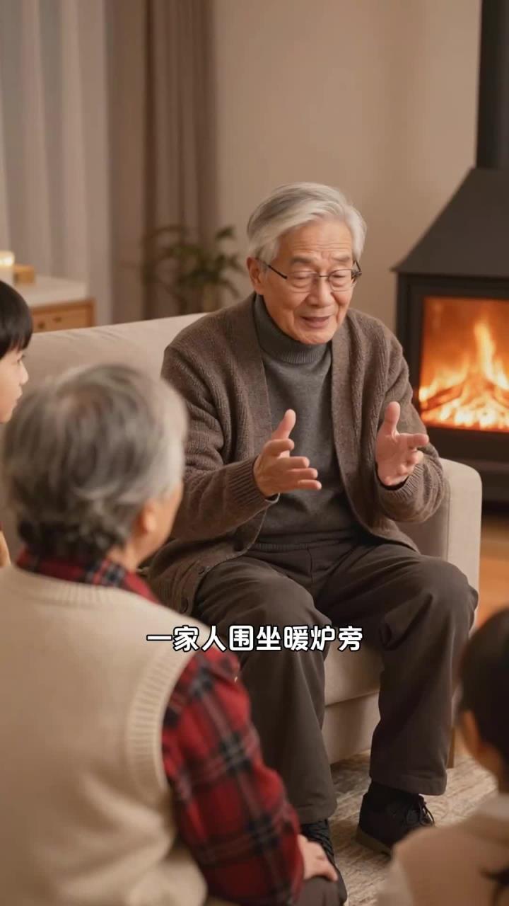 冬日围炉话家常,暖意融融在,身暖心也暖