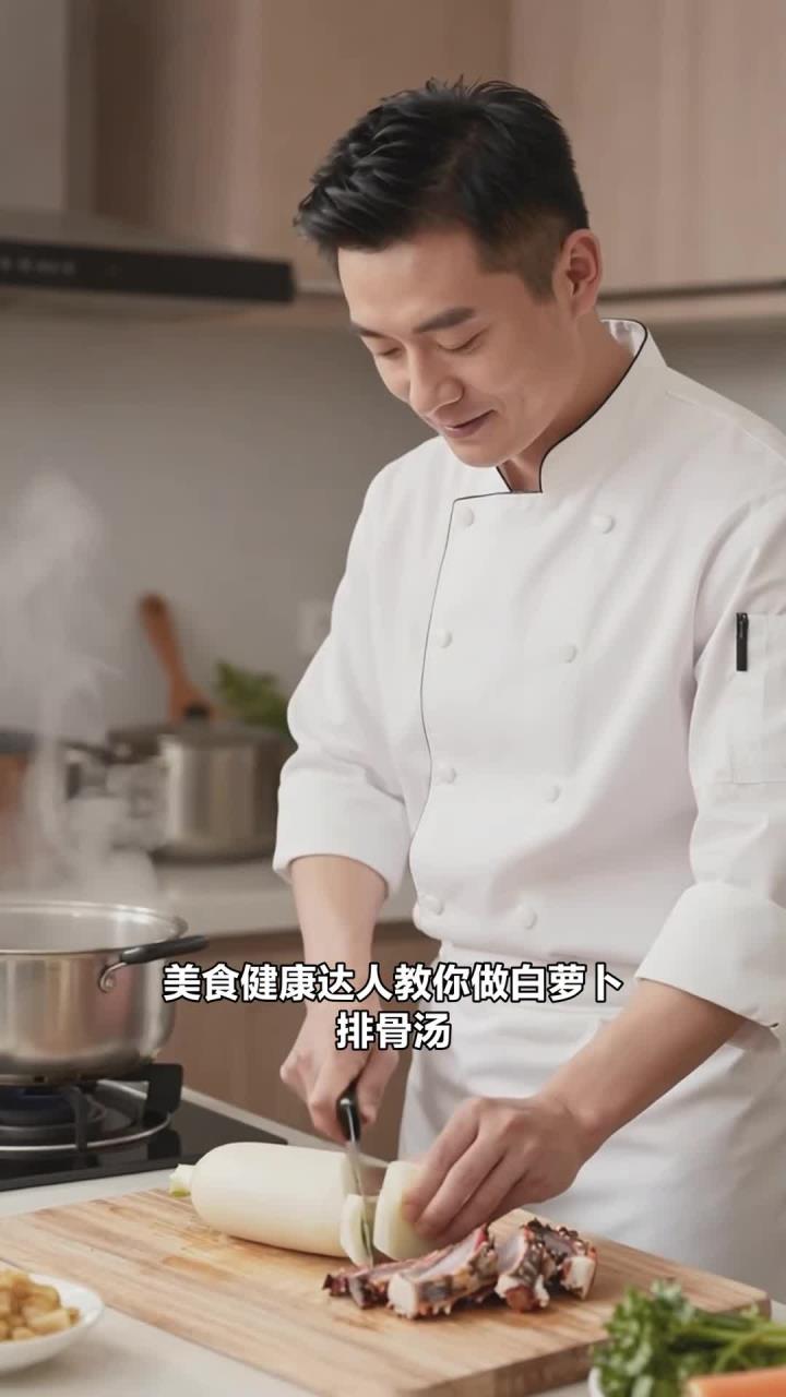 白萝卜煮排骨汤,顺气消胀的妙用谁懂?
