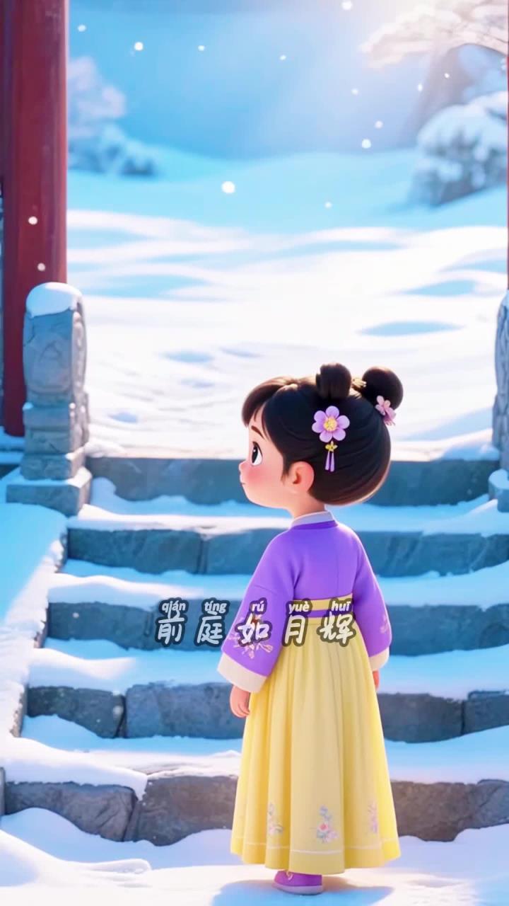 小学四年级《惊雪》整体把,把握诗歌整体