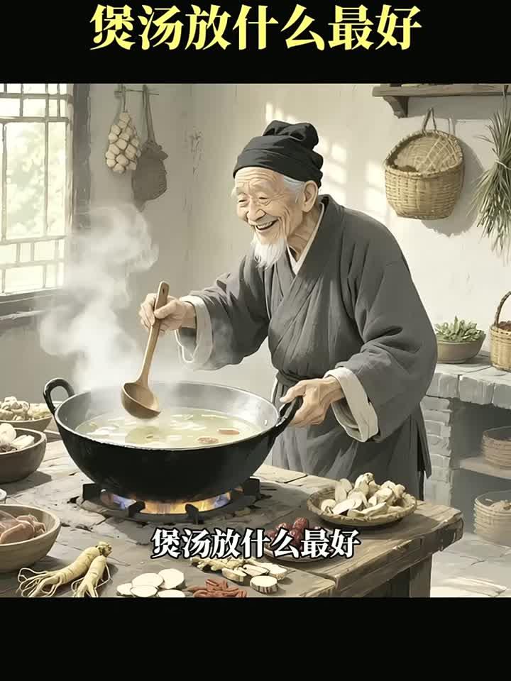无忧无病痛喜乐伴平生，煲汤放什么最好，你知道吗？