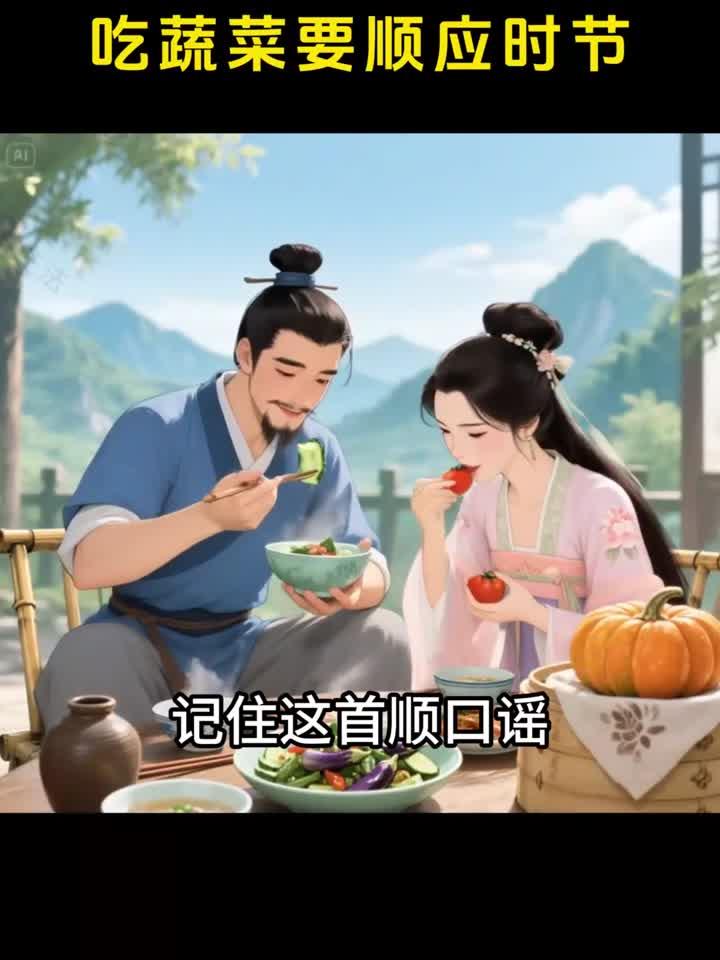 四季吃菜顺口溜！1-12月应季蔬菜表，照着吃更养生