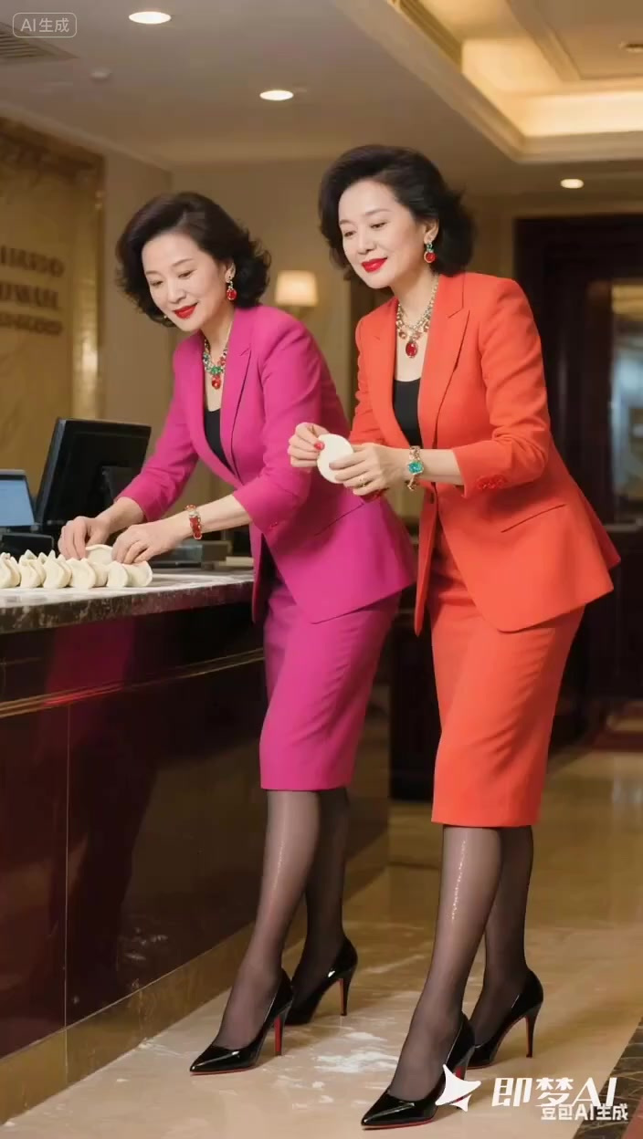 专业又温馨的擀皮包饺子场景解析