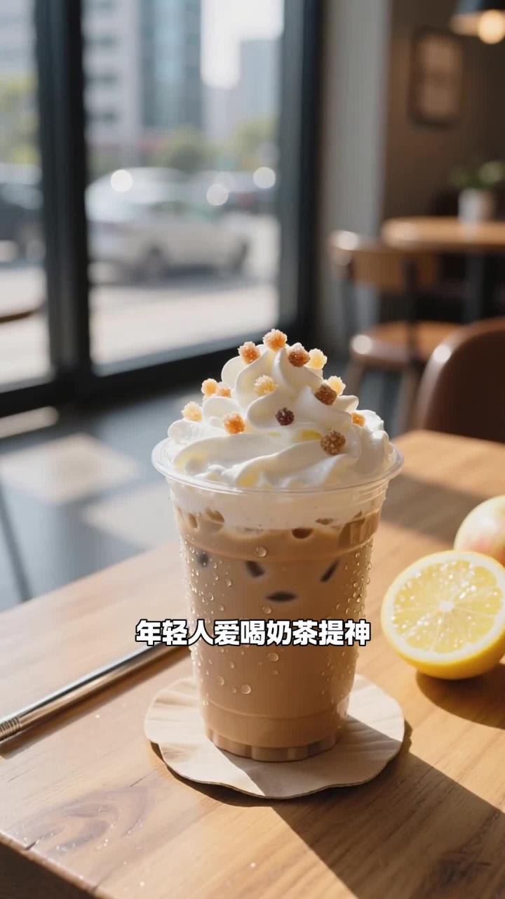 少喝奶茶,换淡茶水,不摄糖不发胖