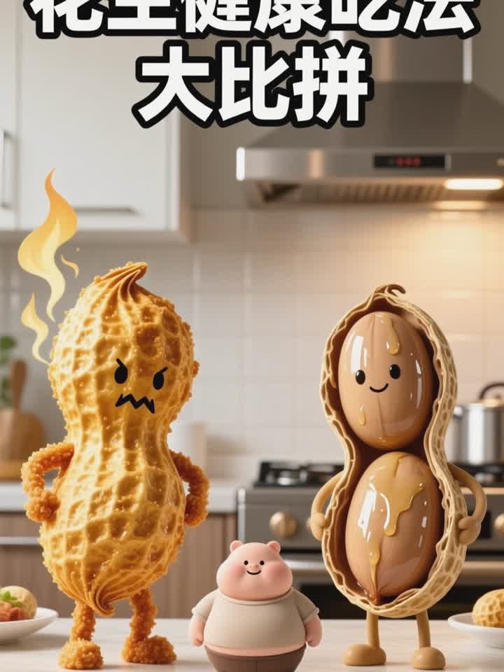 吃花生:油炸VS水煮,哪种更健康?