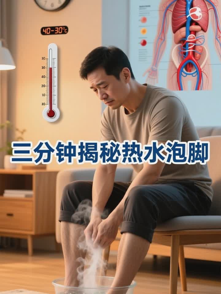 热水泡脚能否缓解小腿肌肉酸痛的真相揭秘
