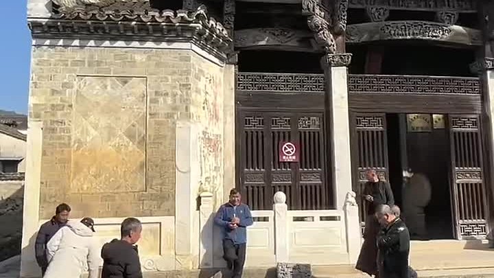 这样宏伟保存完好的 徽派祠堂建筑 也只有在查济可以看得到了