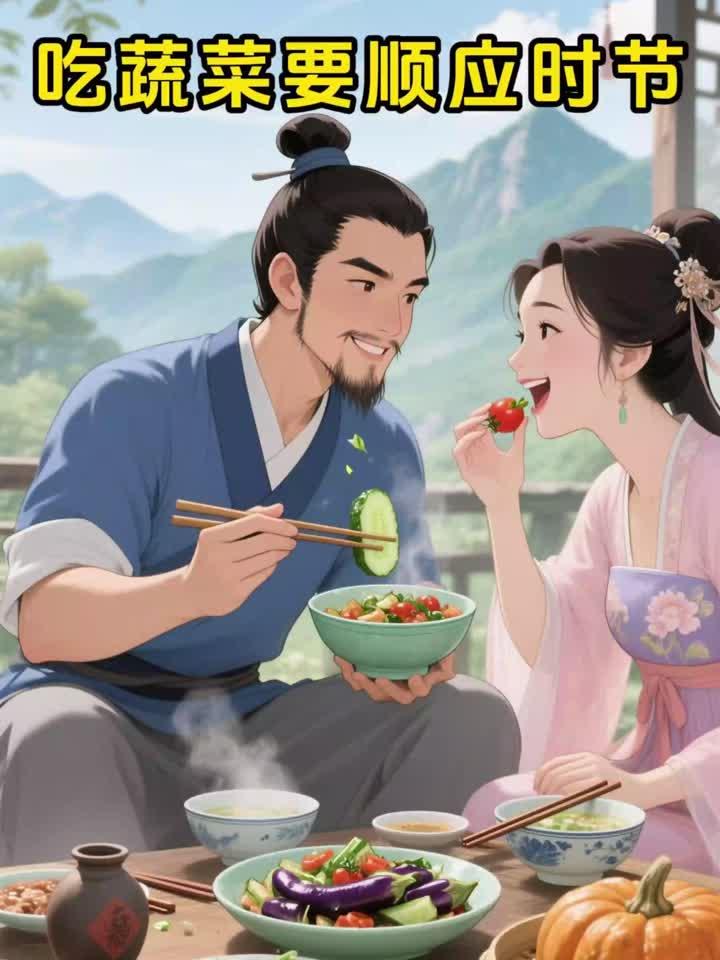 四季吃菜顺口溜！1-12月应季蔬菜表，照着吃更养生