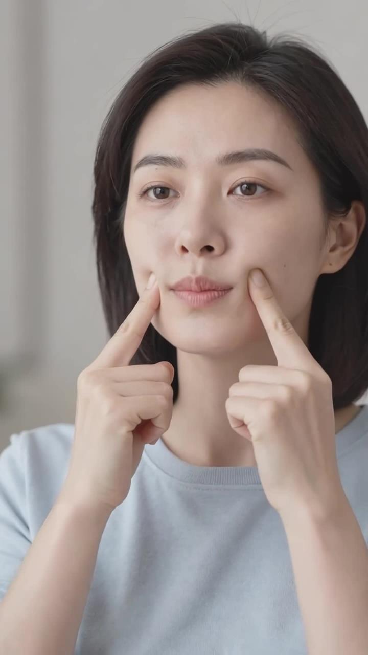 科普:面部肌肉紧张,可通过穴位轻柔舒缓