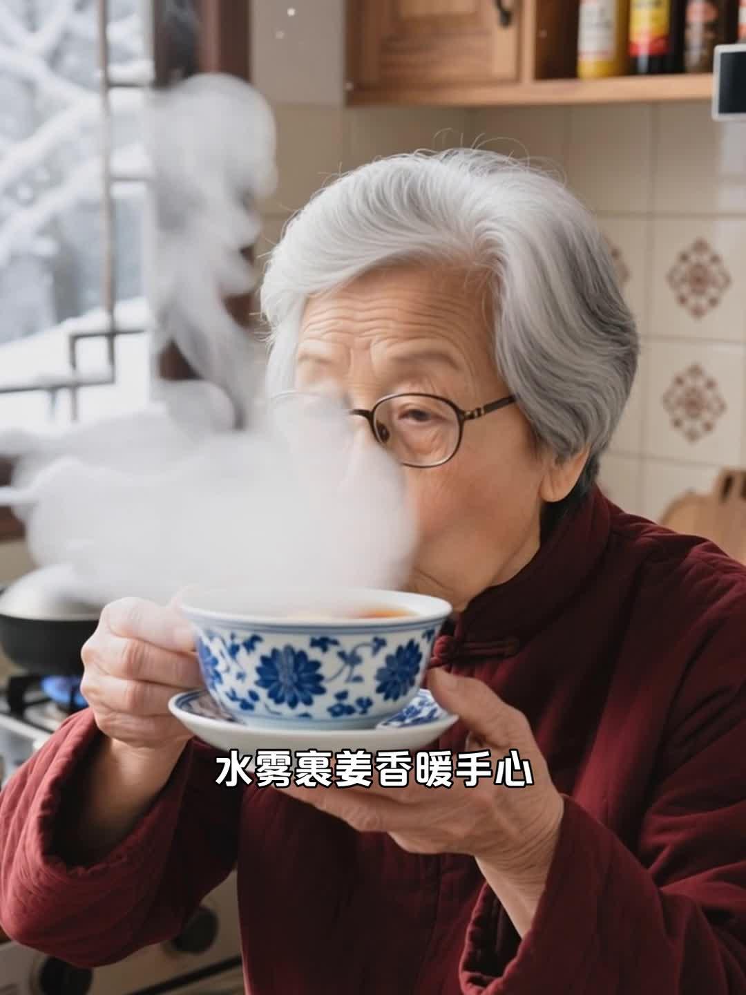 喝红糖姜母茶 吃姜汁撞奶 煨姜母鸭 粤式大雪天暖食