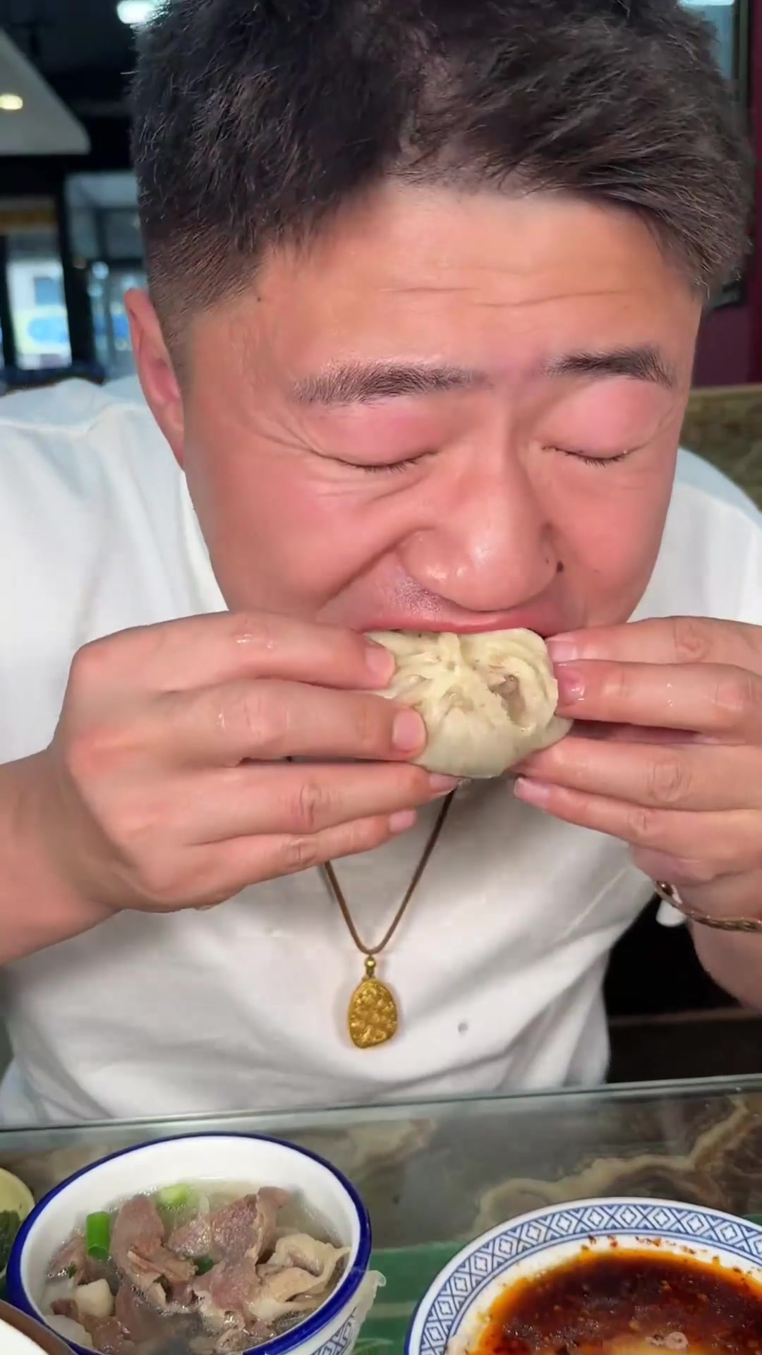 120一斤的蒙古大包子 太香了！